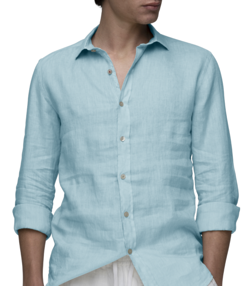 Camisa Color Liso LINO Gerry St. Tropez