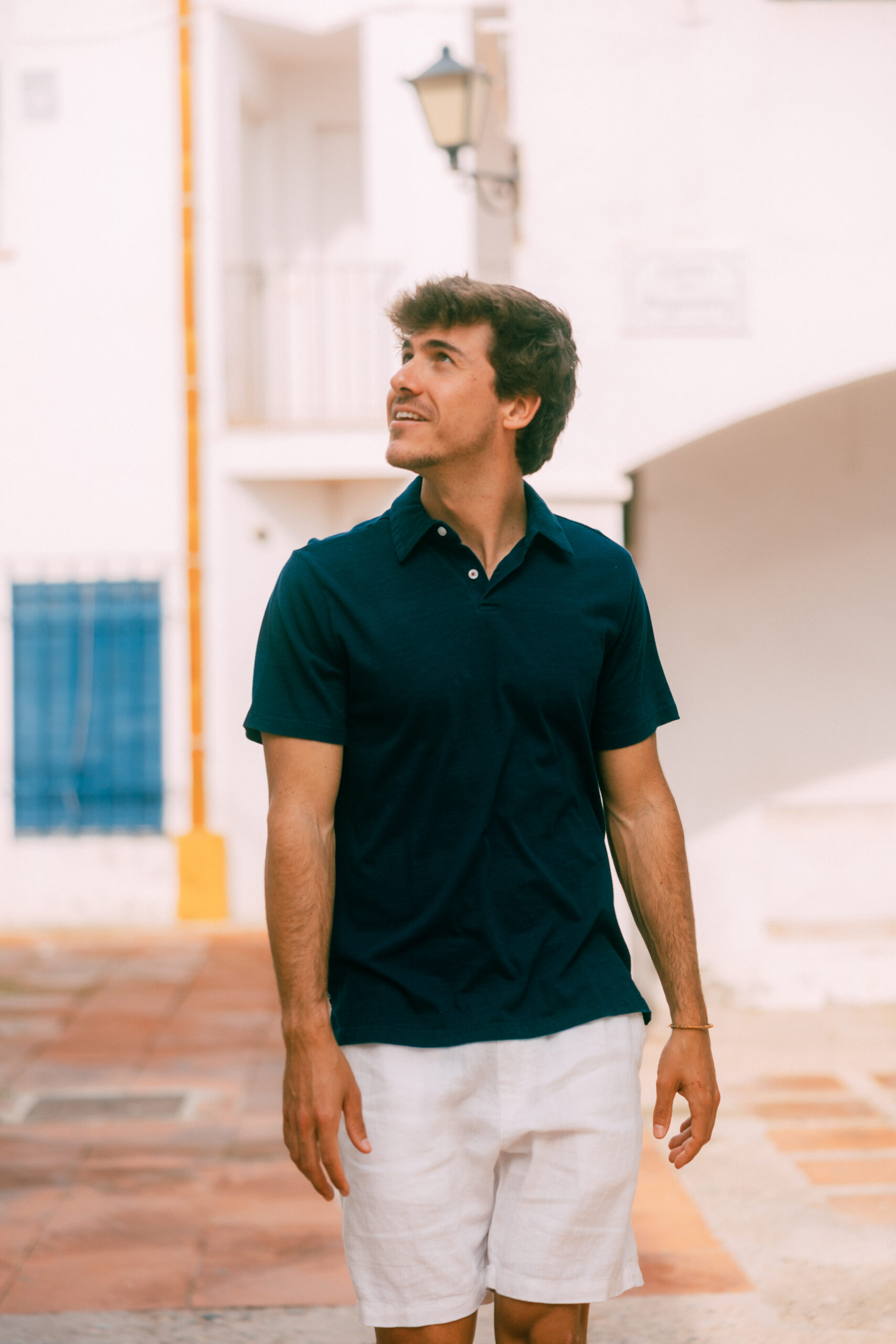 Polo tejido circular liso manga corta/ Gerry St. Tropez - Image 3
