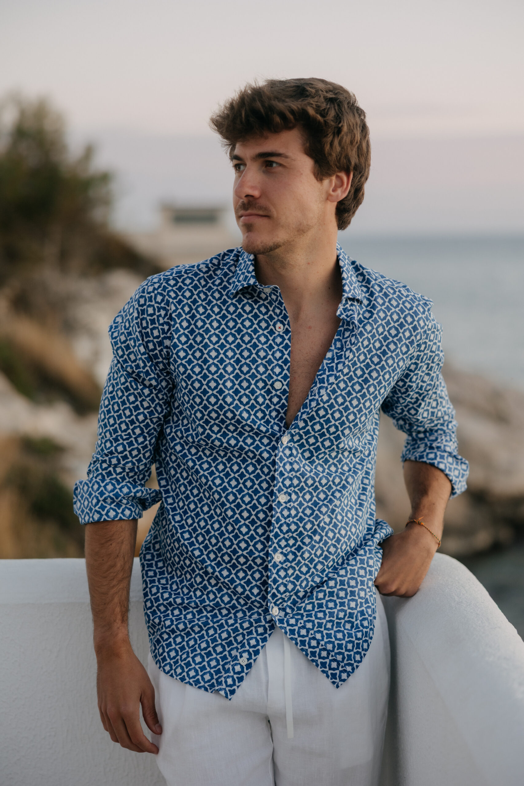 Camisa Estampado Geométrico/ Gerry St. Tropez - Image 3